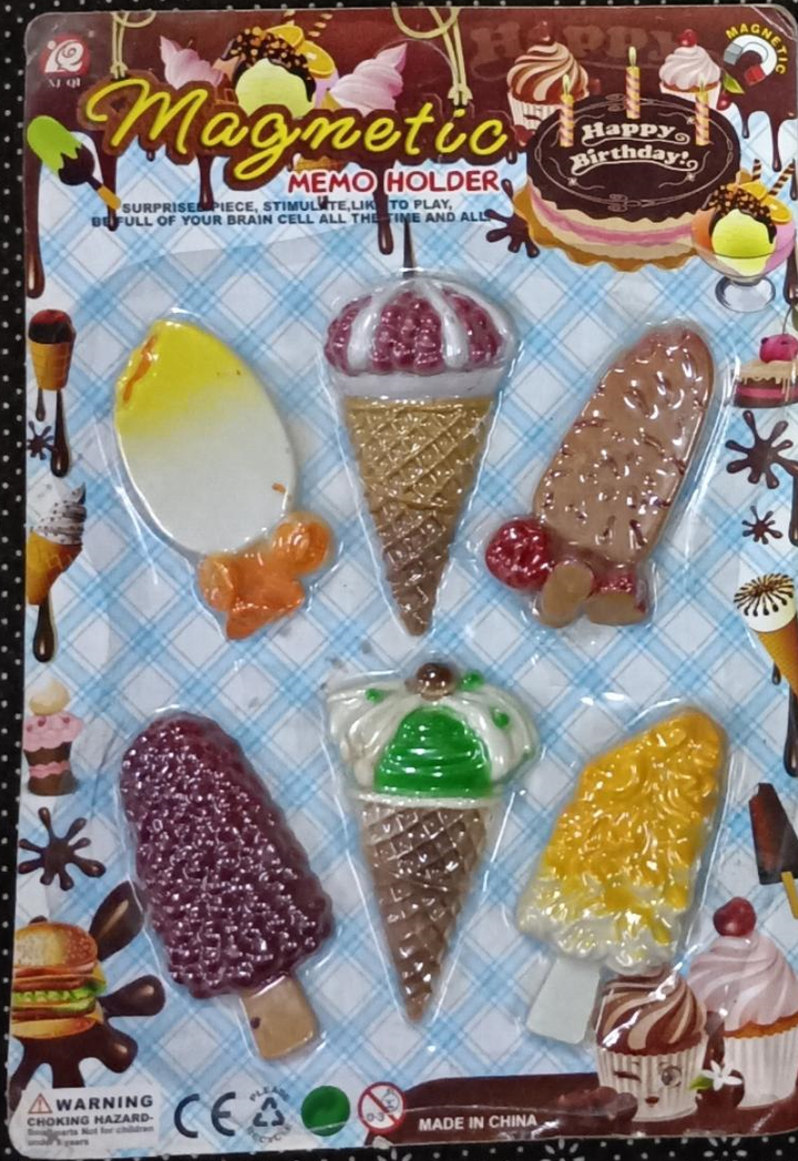 Fridge Magnetic Stickers 6PCS FR8630 Xi Qi