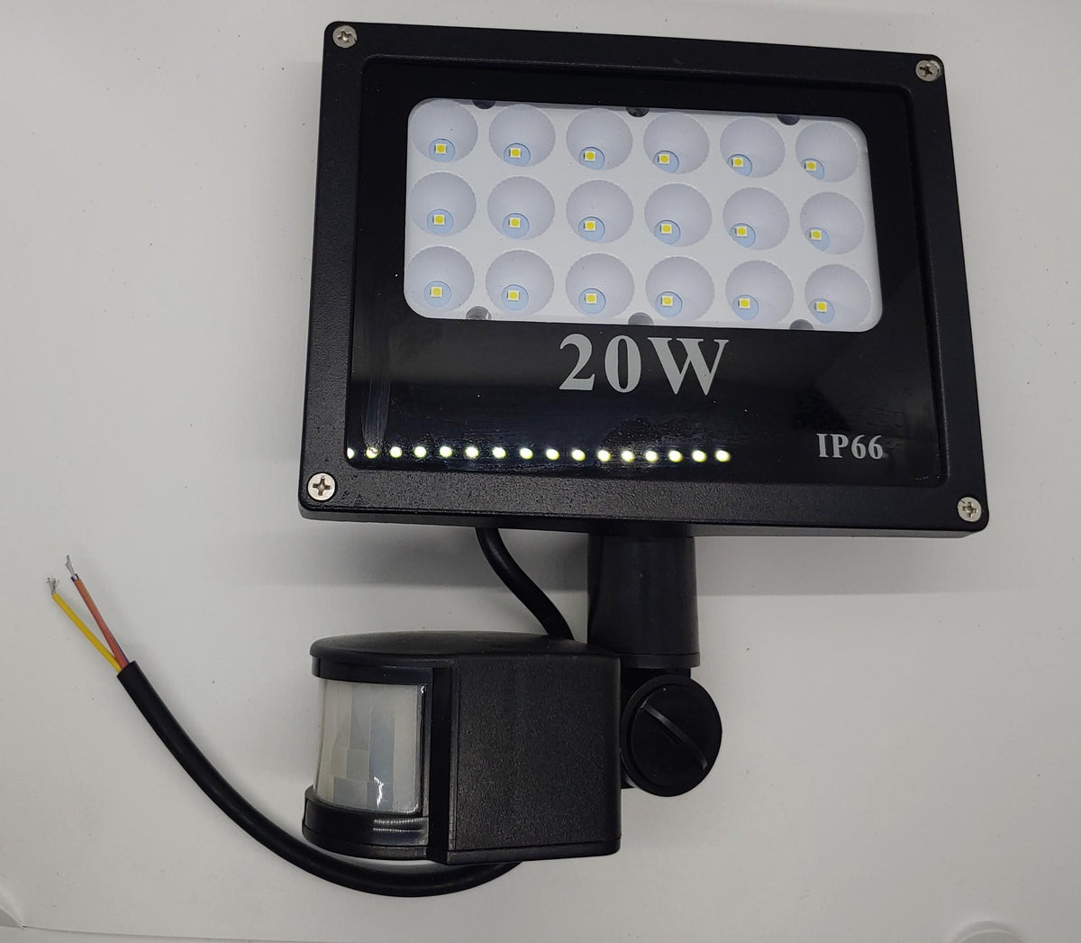 Lamp LED Flood Light 20W Smd IP66 with Motion Sensor