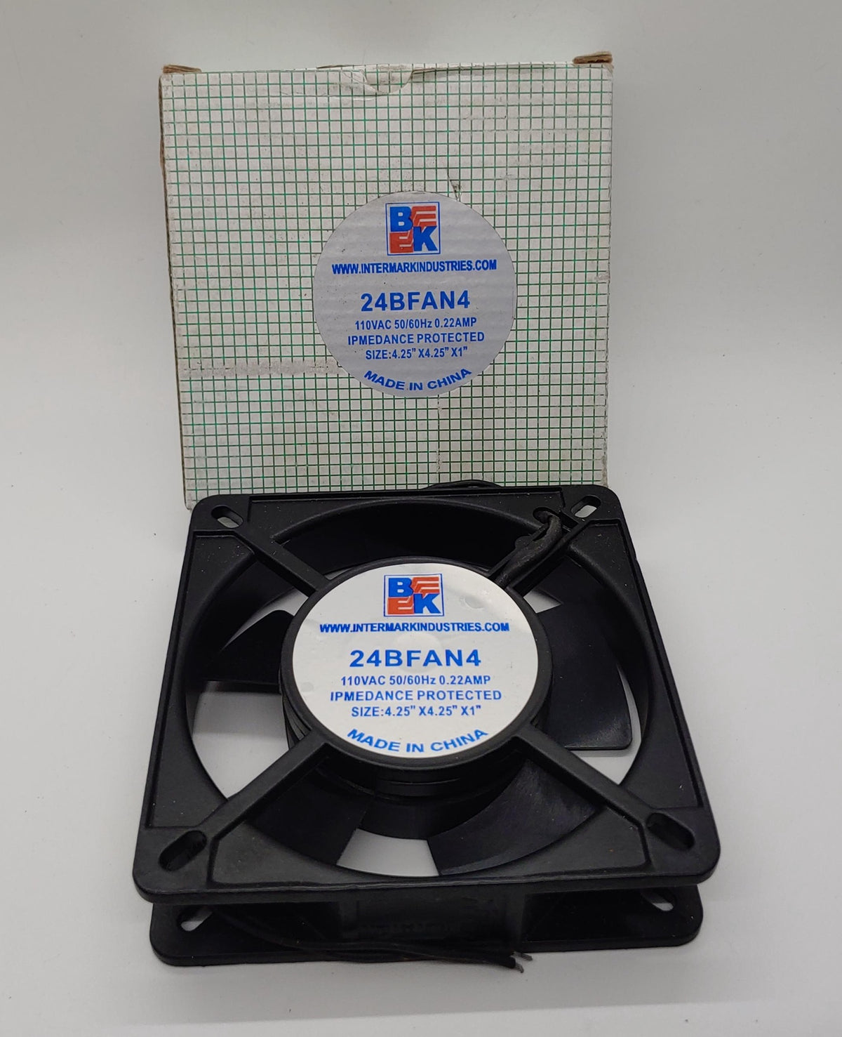 BLASTKING Fan Cooling 110V I-24BFAN4 4.25" X 4.25" X 1"