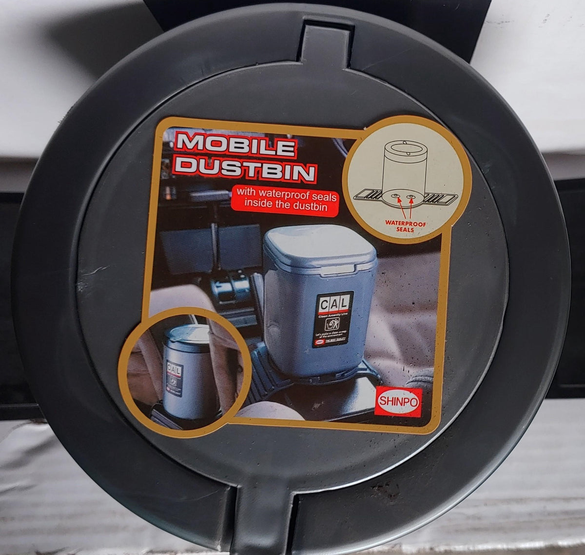 Dust Bin Mini for Car Shinpo Cal