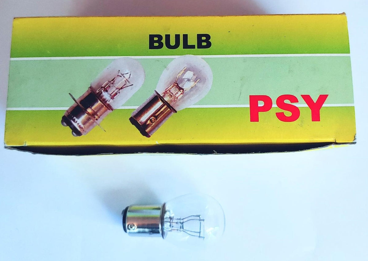 M/CYCLE Bulb 12V Halogen S25BAY15D 21/5W Psy