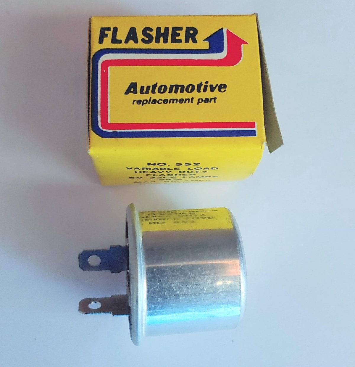 M/CYCLE Flashing Unit 6V Fr 552 2PIN Small F