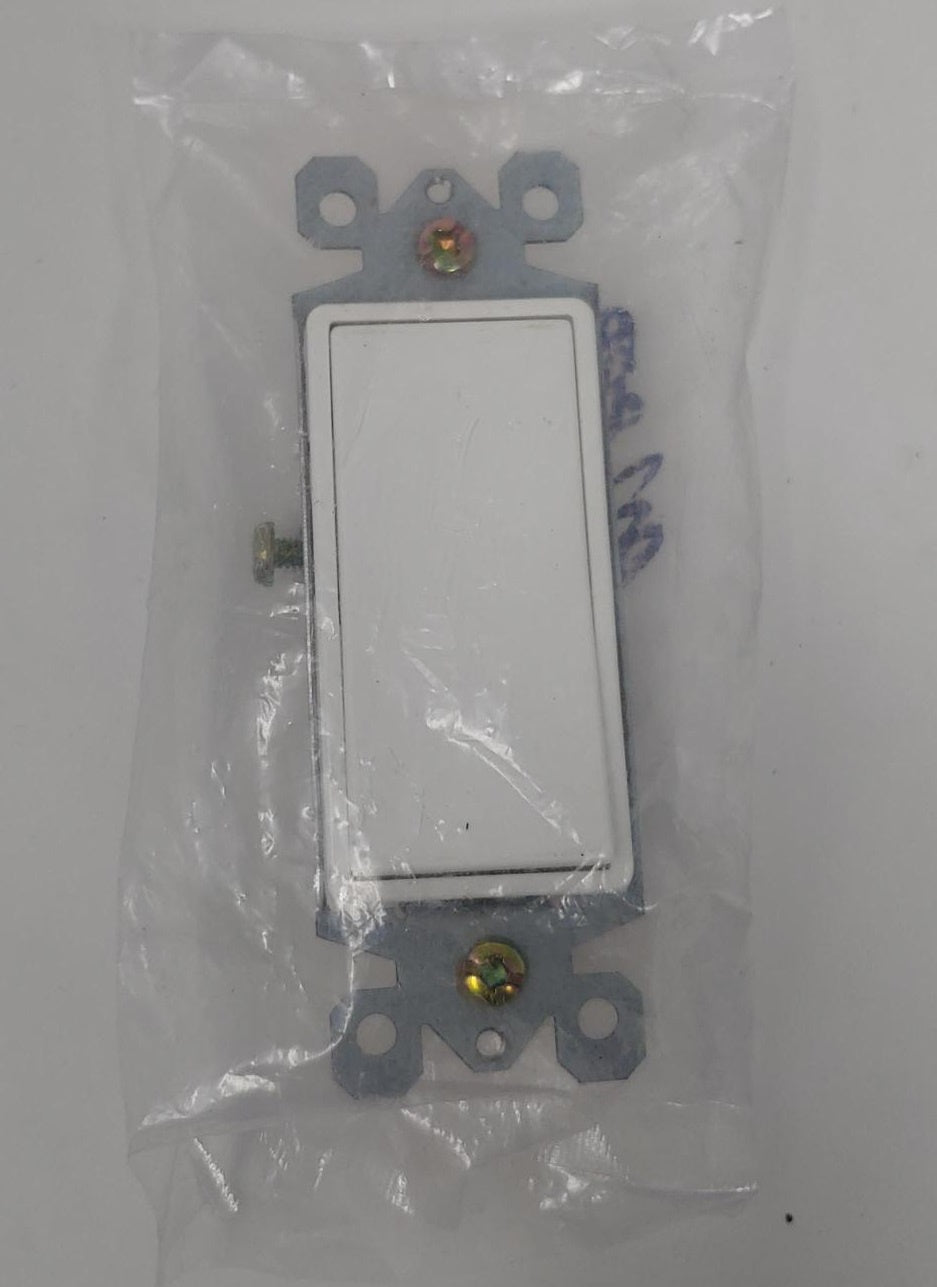 Switch Liteline Decora Single Pole DS-SP15A-120/277V White