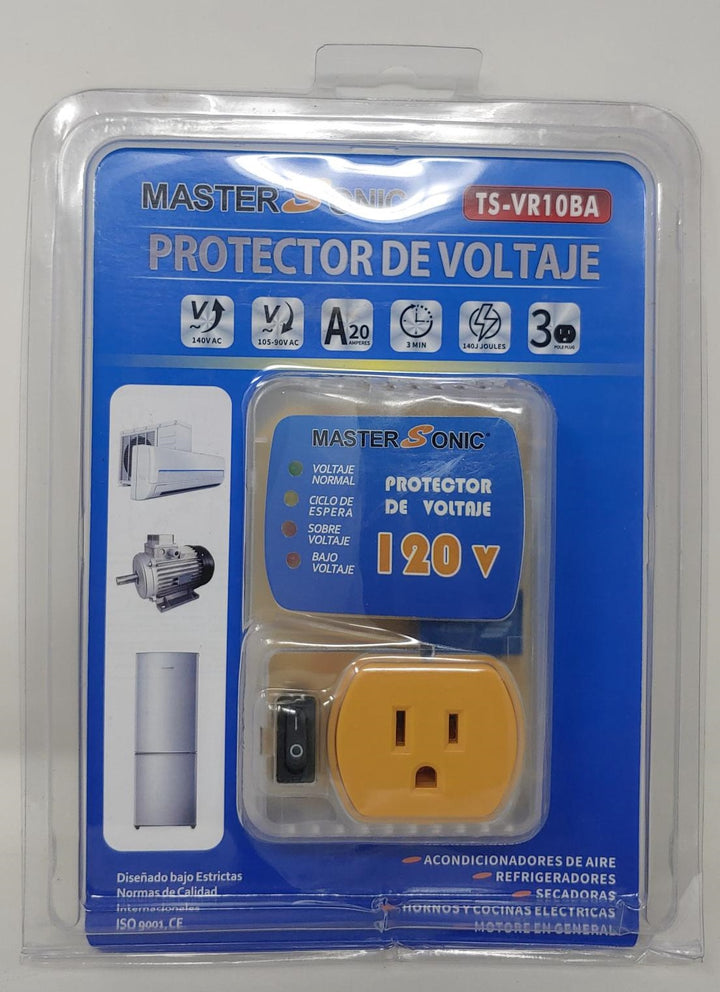 Adapter Voltage Master Sonic TS-VR10BA 120V Protector