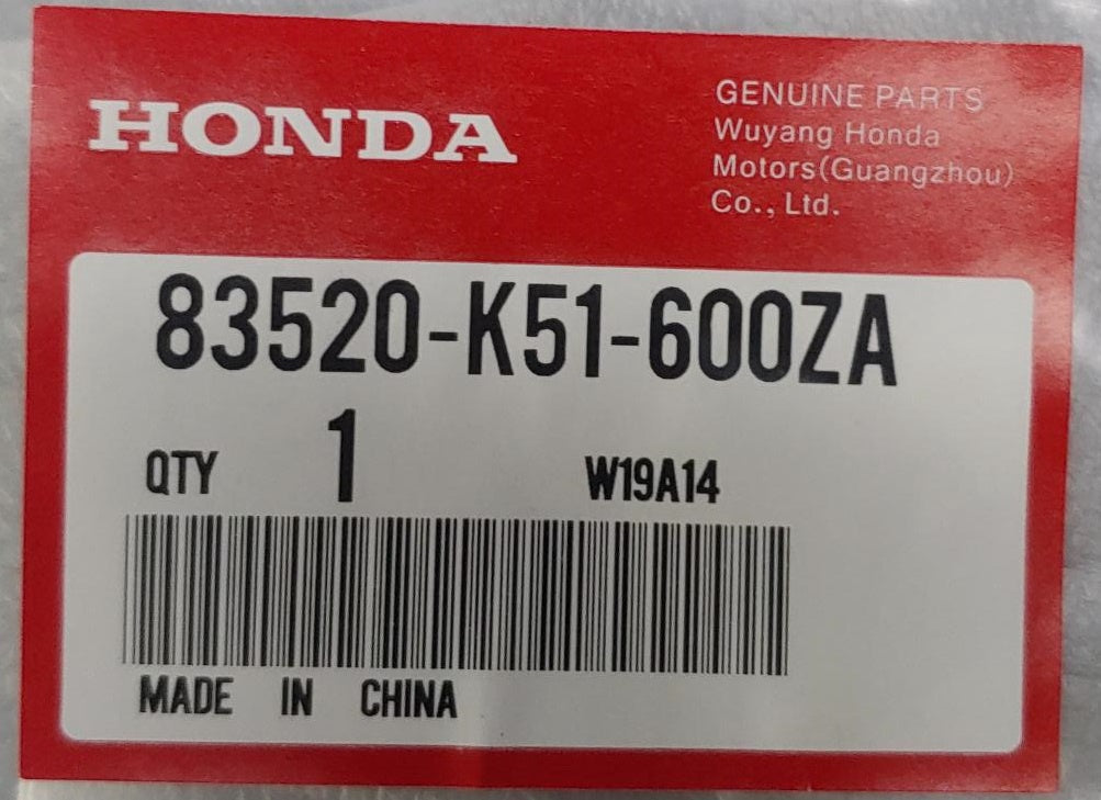 M/CYCLE Side Pocket Right Side CB-1 83520-K51-600ZA