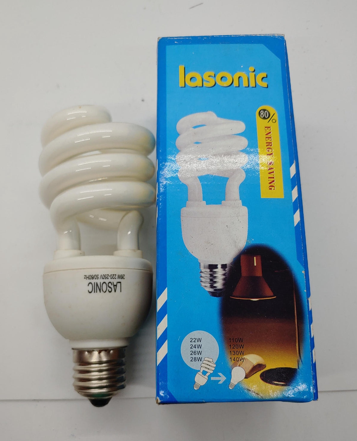 LASONIC Bulb Energy 26W 220V Red