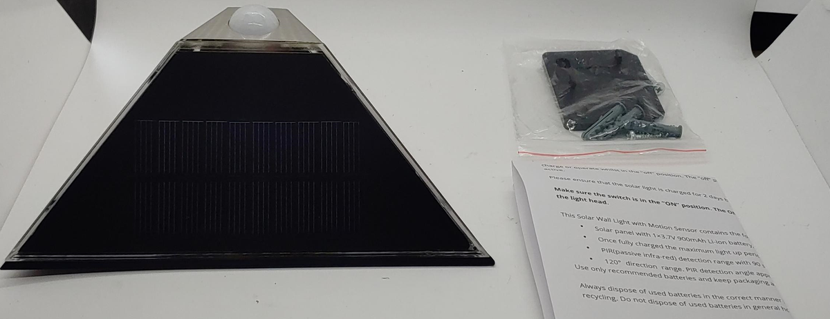 Light LED Solar Gigalumi 81517 3 Sides