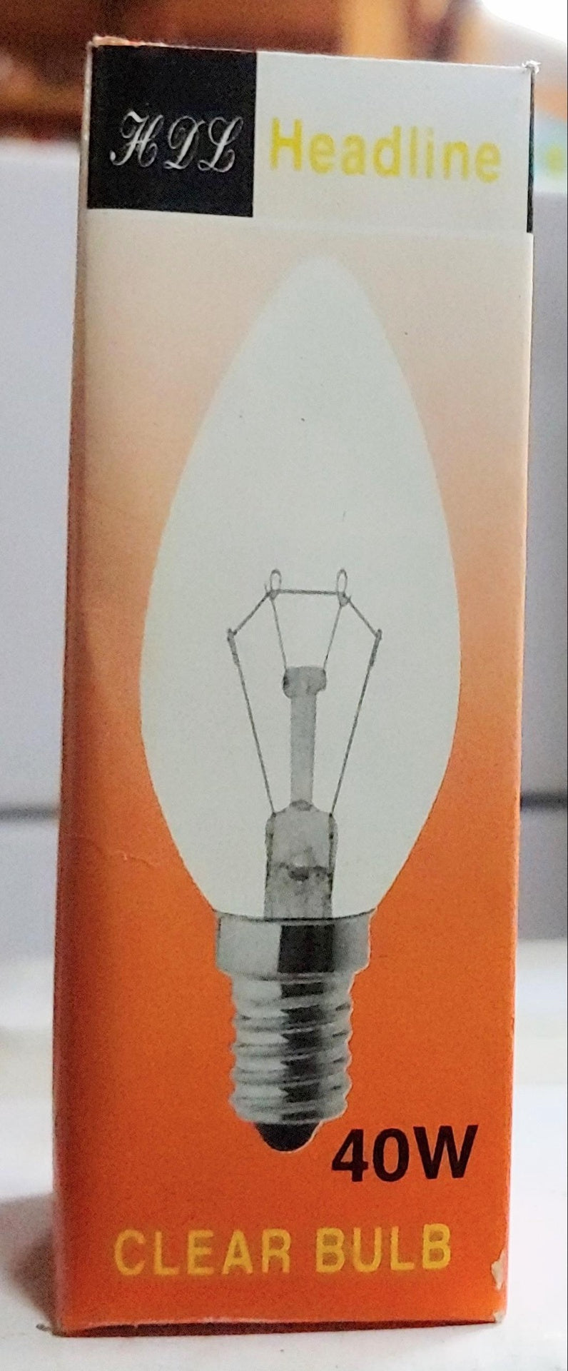 Bulb 40W Headline E14 220V Clear
