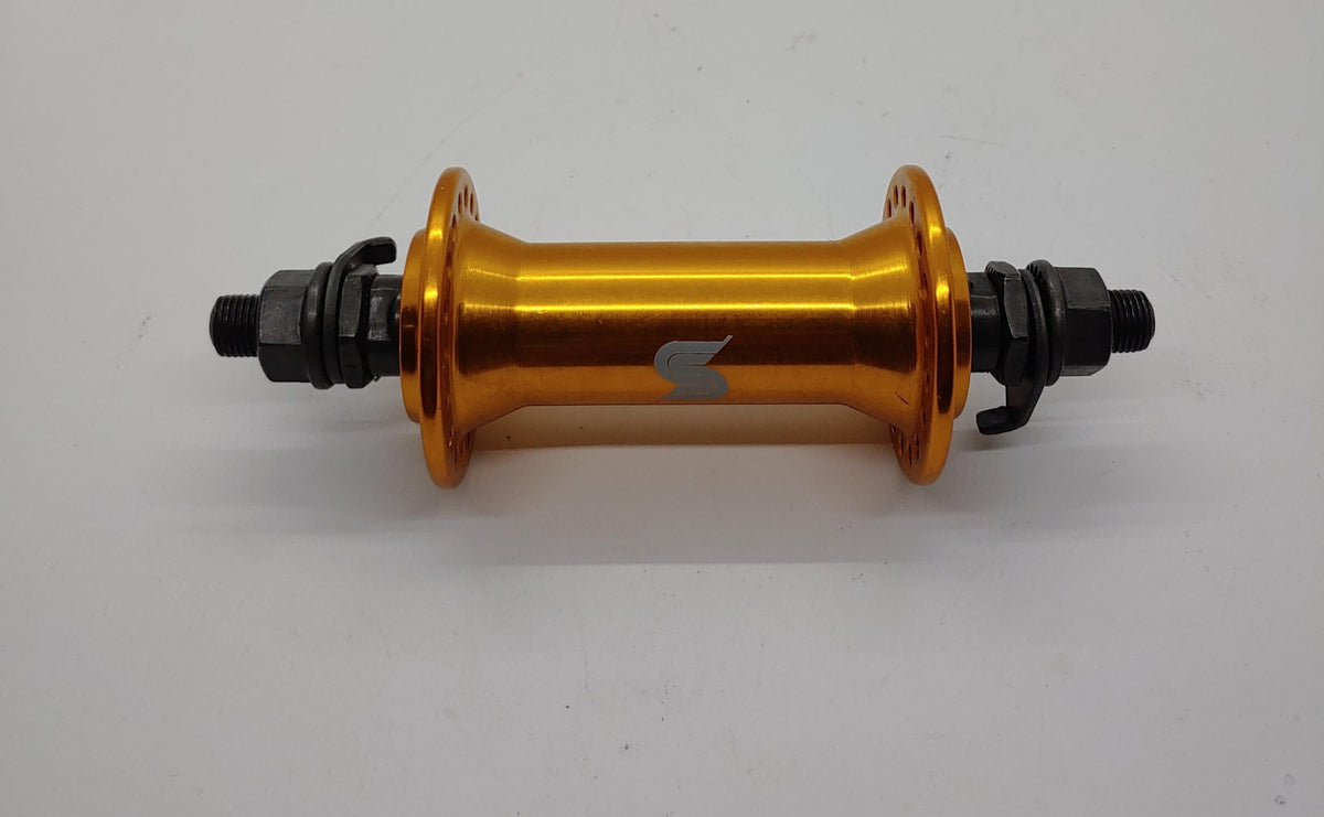 SINGH'S SUNSET Bicycle Hub Alloy Front Colored