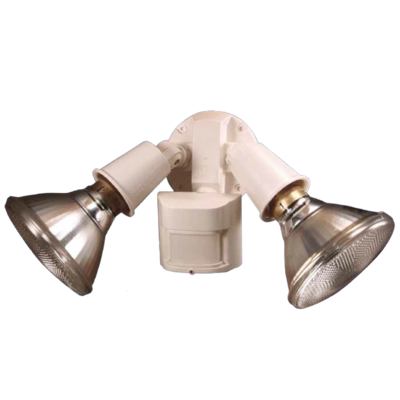 Light Sensor Motion Zenith HZ-1800-WH Without Bulb