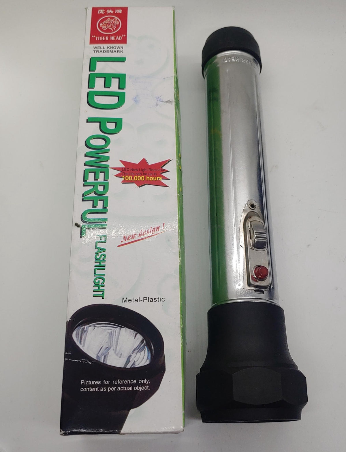 Torch Light 3 Cell Tiger Head LED FTJ3DE1/12/14