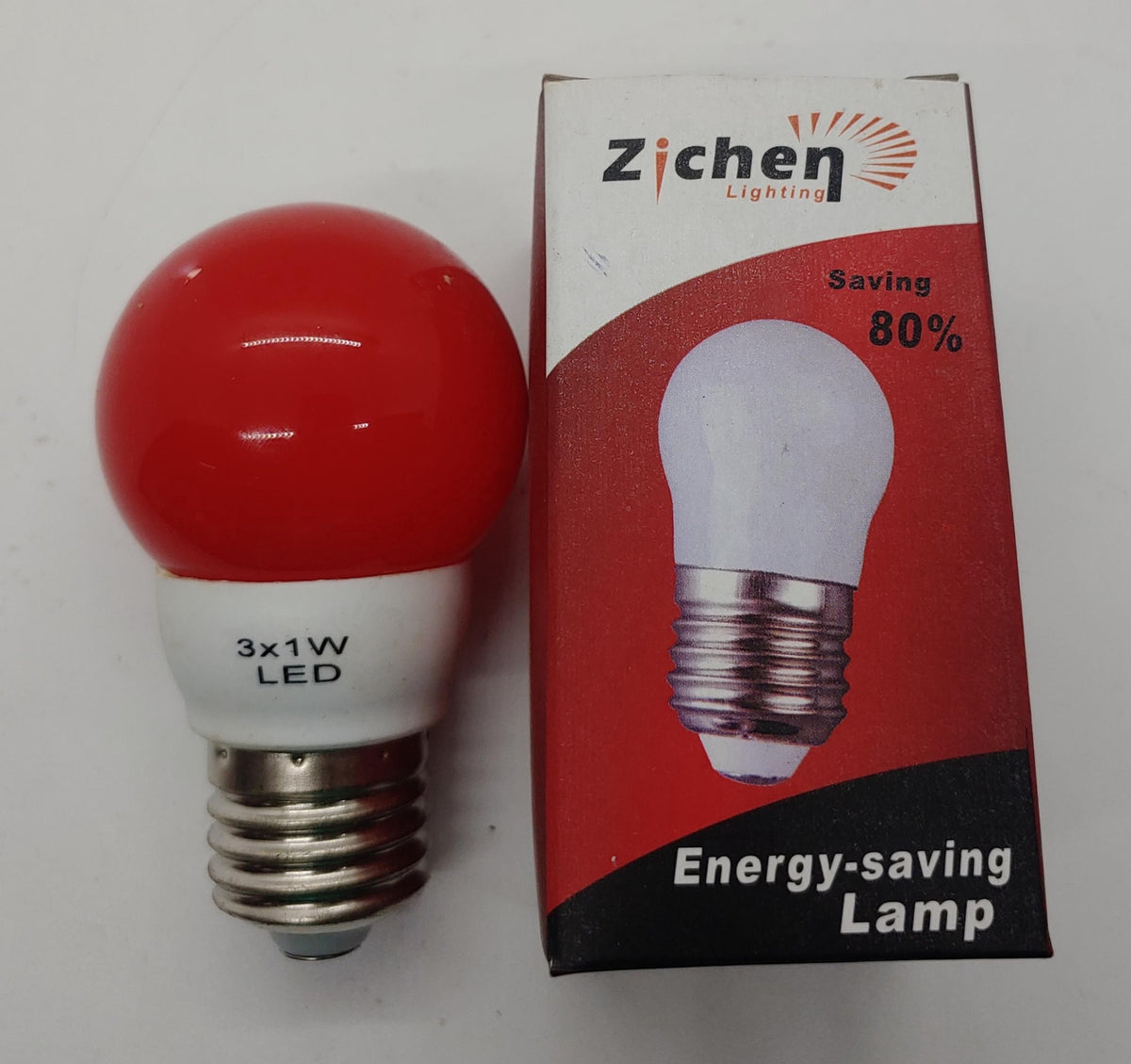 ZICHEN Bulb LED Round 3W Color 110V / Green / Green / Green / Green