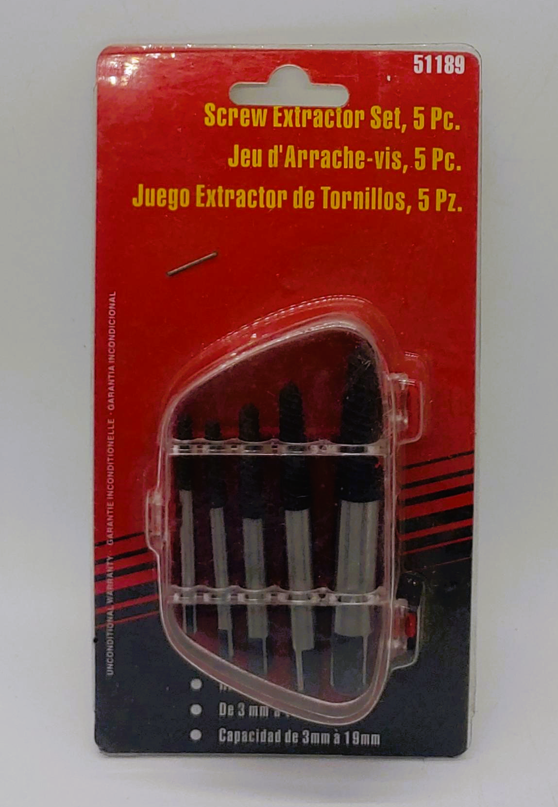Screw Extractor Set 5PCS 51189