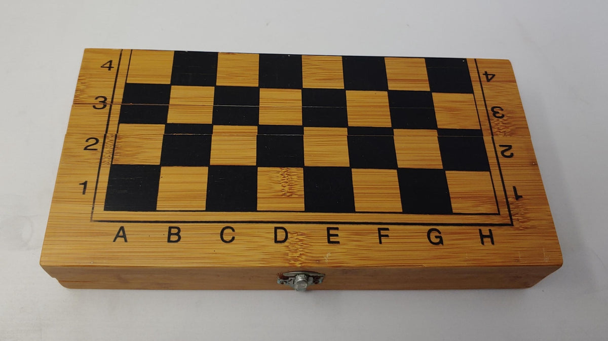 Game Chess & Backgammon #8803 Wood