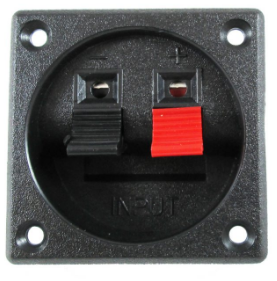 BLASTKING Speaker Terminal Small Square I-ST357S-1 Press IN 2.1