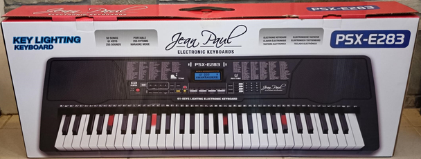 JEAN PAUL Key Board PSX-E283 61-LIGHTED Keys