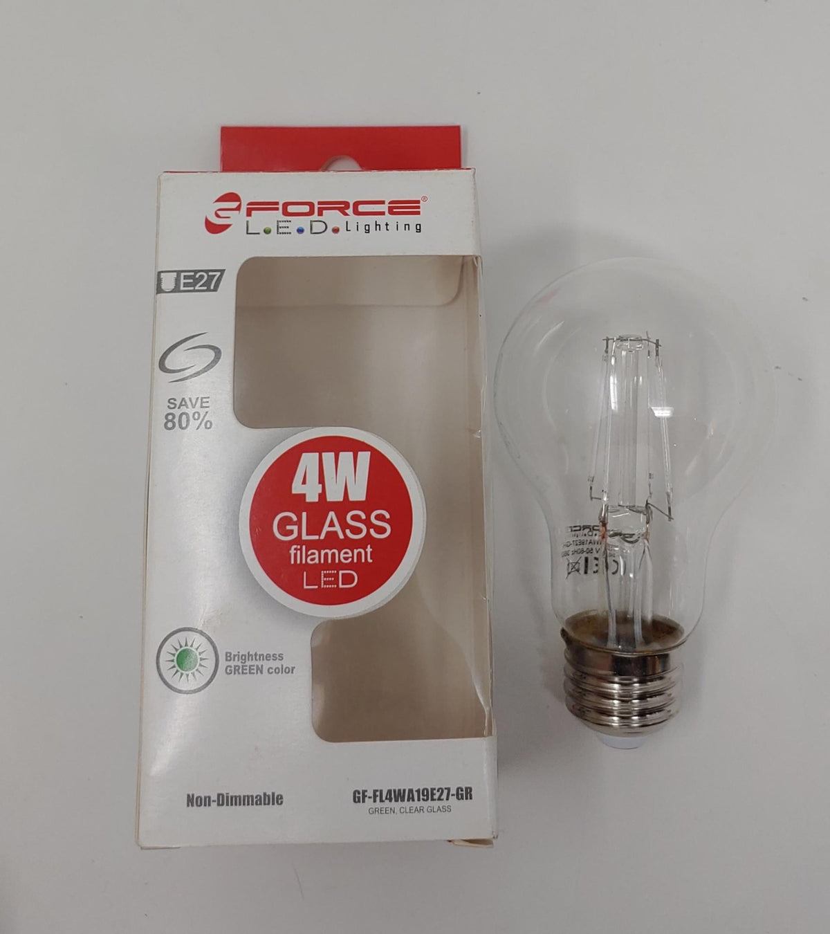 GFORCE Bulb LED Green 4W
