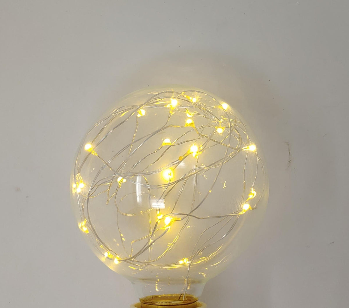 Bulb LED Lg Coloured W/STRING Inside Round / Pink / Pink / Pink / Pink