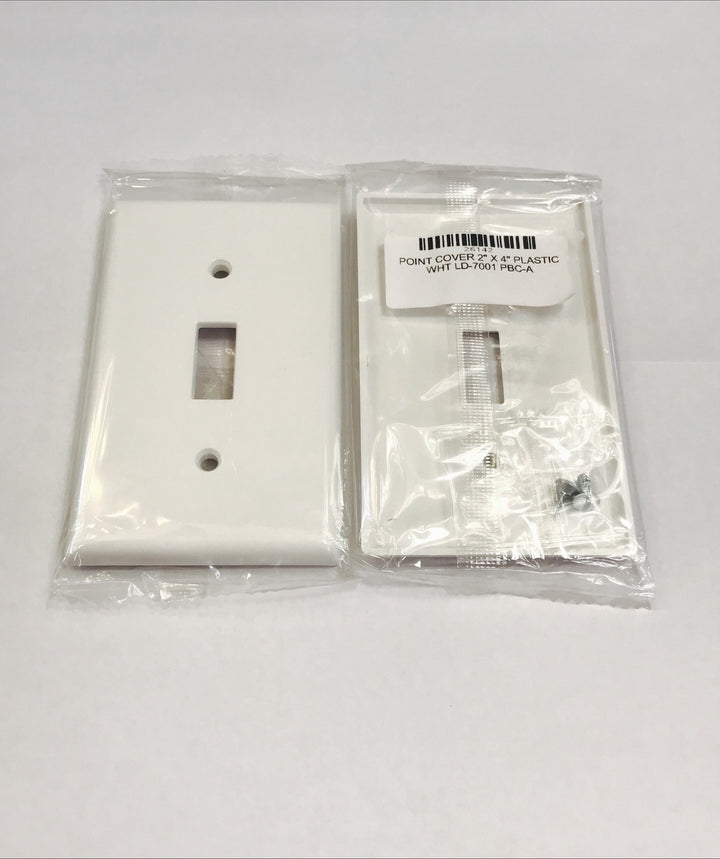 Point Cover 2" X 4" Plastic White