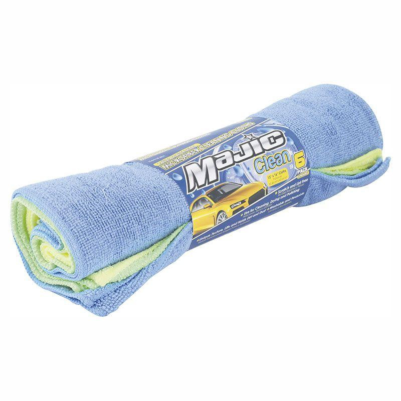 MAJIC Cleaning Cloth Microfiber 401 6PCS Pack 12" X 16"