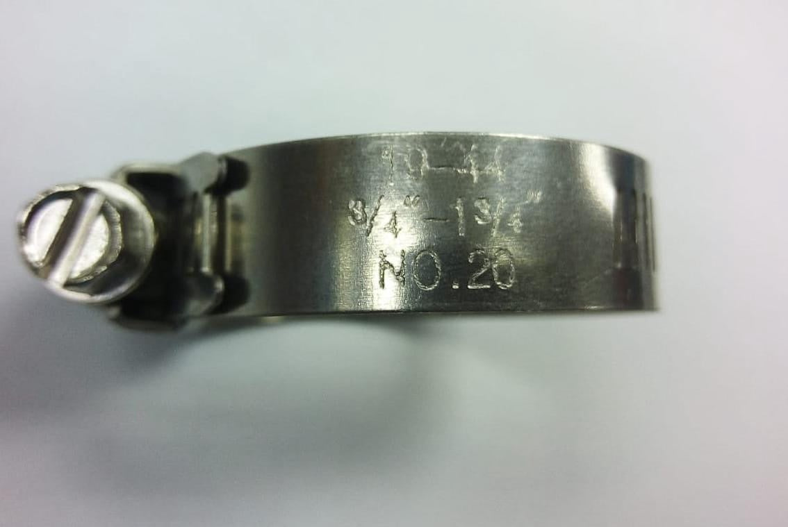 EZ-FLO Hose Clip 1 3/4" 43263 No. 20