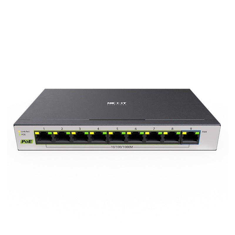 NEXXT Computer Hub Switch Poe+ 9 Port Vertex 501P NSW-V900P