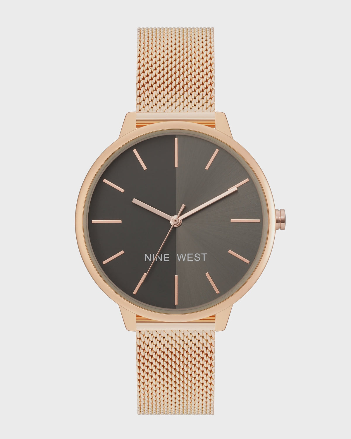 NINE WEST Watch Women Mesh Bracelet 1980GYRG
