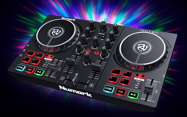 NUMARK Computer Dj Mixer Party Mix Ii