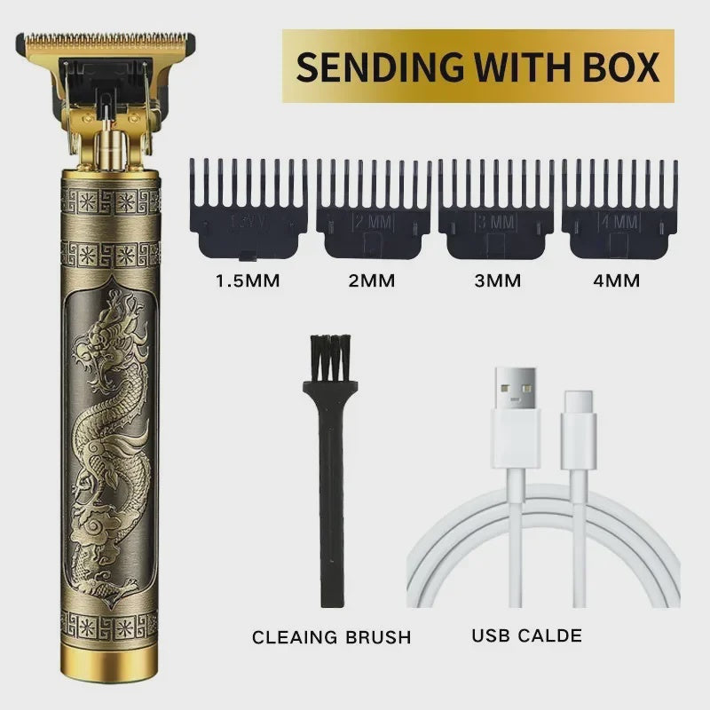 GENERIC Hair Clipper Gevey GV-056 Gold Rechargeable