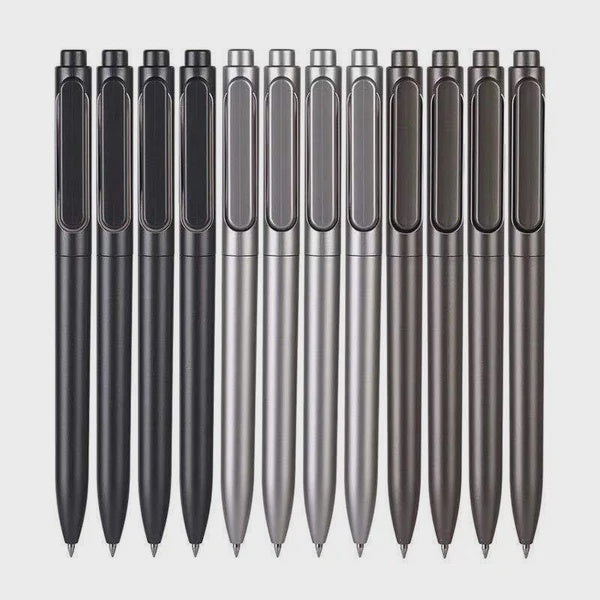 DELI Stationery Pen A12 Roller 0.5MM Gel Black 12PCS Box