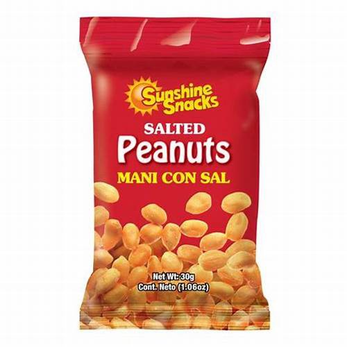 SUNSHINE SNACKS Salted Peanuts 30G 1.06OZ