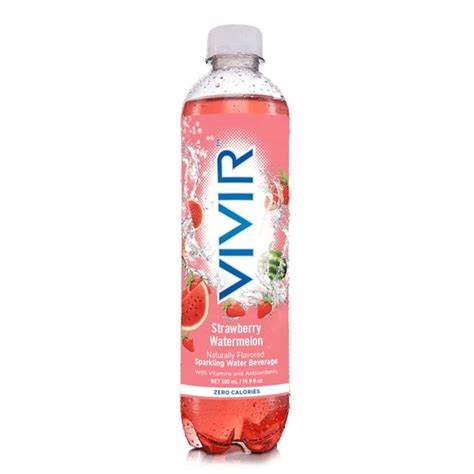 VIVA Strawberry Watermelon Sparkling Water 16.9FL OZ 500ML