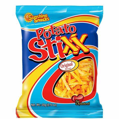 SUNSHINE SNACKS Potato Stixx 20G 0.70OZ