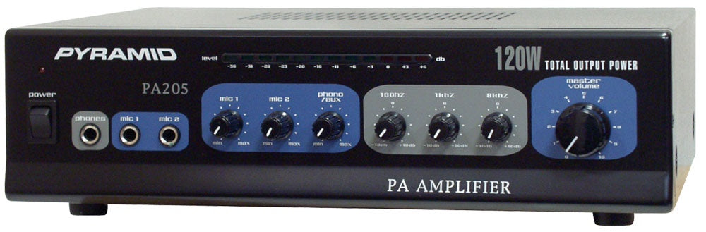 PYRAMID Amplifier P.a PA205 120W