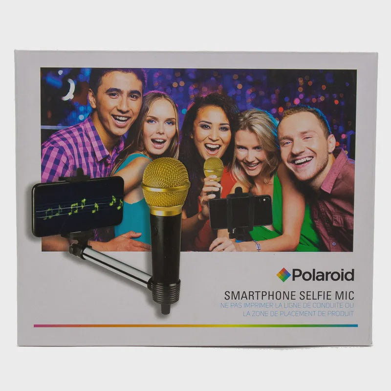 POLAROID Microphone PAC113BKGD Smartphone Selfie Mic