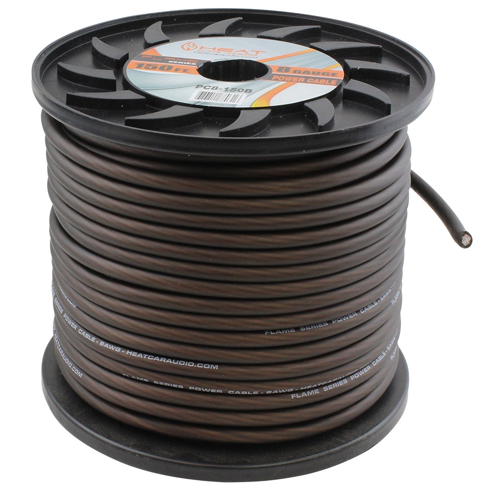 BLASTKING Power Cable Car 8G I-HEAT-PC8-150B Black Roll