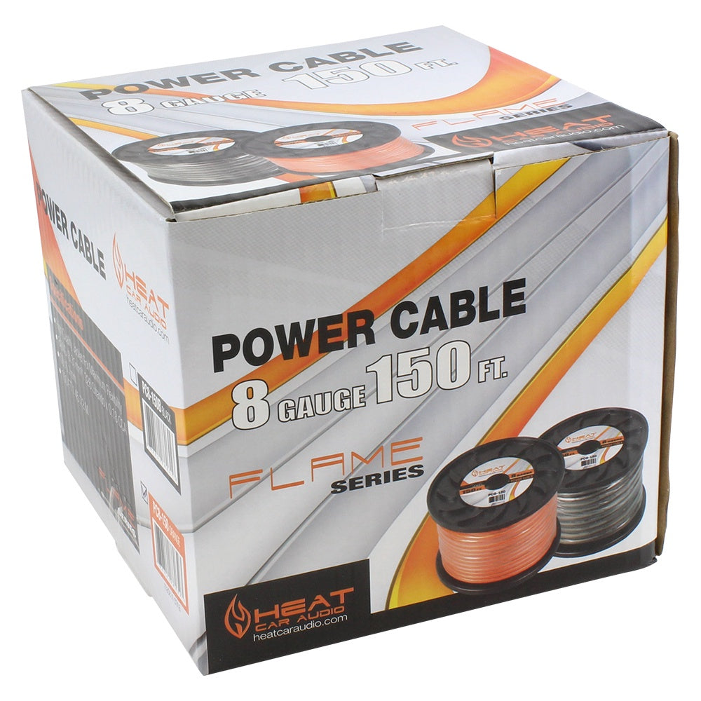 BLASTKING Power Cable Car 8G I-HEAT-PC8-150B Black Roll