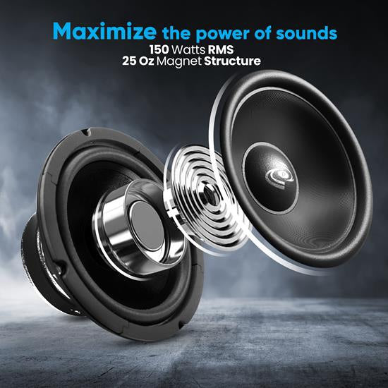 PYLE Speaker 8" PDMR8 Midrange Seal Back