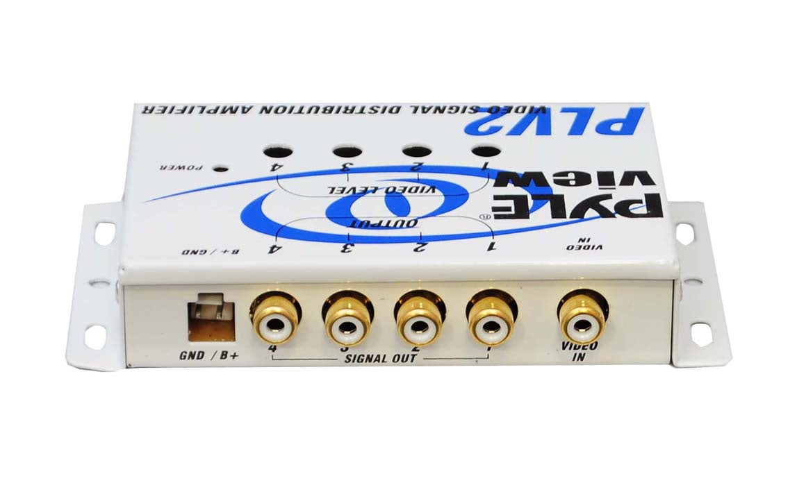 PYLE Video Signal Distribution Amplifier PLV2 Car