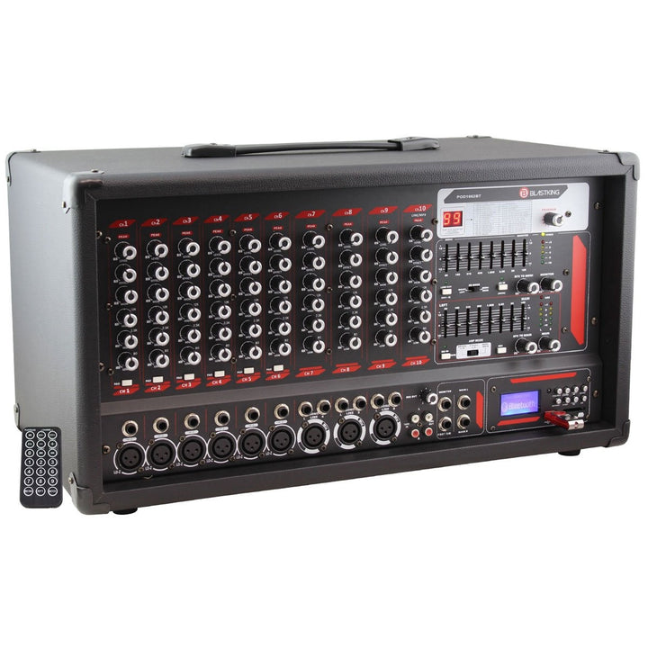 BLASTKING Mixer Amplifier Combo I78B-POD1062BT 10CH Powered