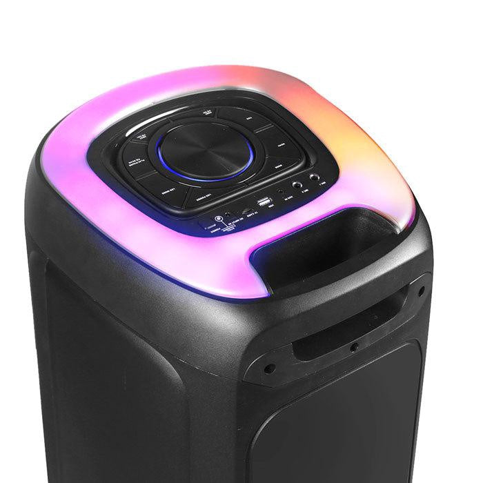 MYSTIC Speaker Box 8" Dual MY-PAR777 Bluetooth Rechargeable