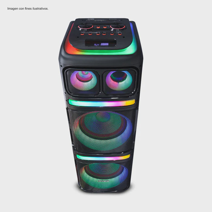 MYSTIC Speaker Box 12" MY-PS1245U Dual Bluetooth Sold Each