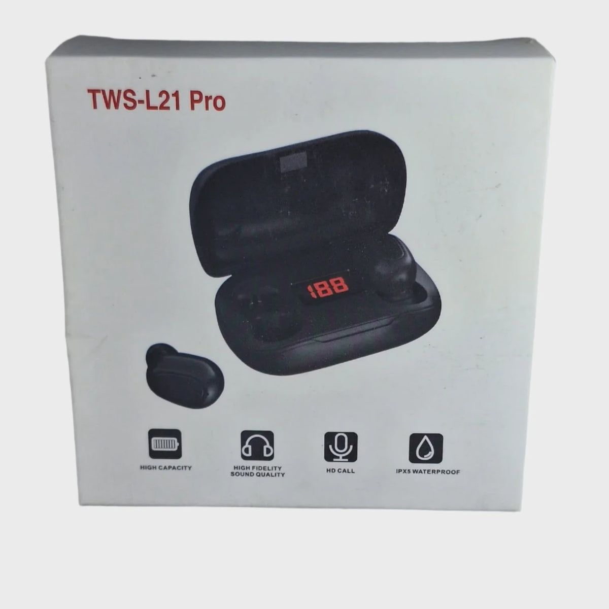 GENERIC Earpiece Bluetooth TWS-L21 Pro Earbuds with Charging Case