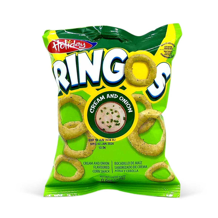 HOLIDAY Ringos Cream and Onion 18G 0.6OZ