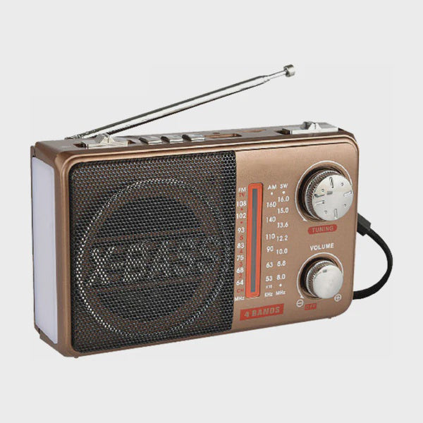 SANKEY Radio R-502 FM USB Sd Bluetooth Music Box Rechargeable