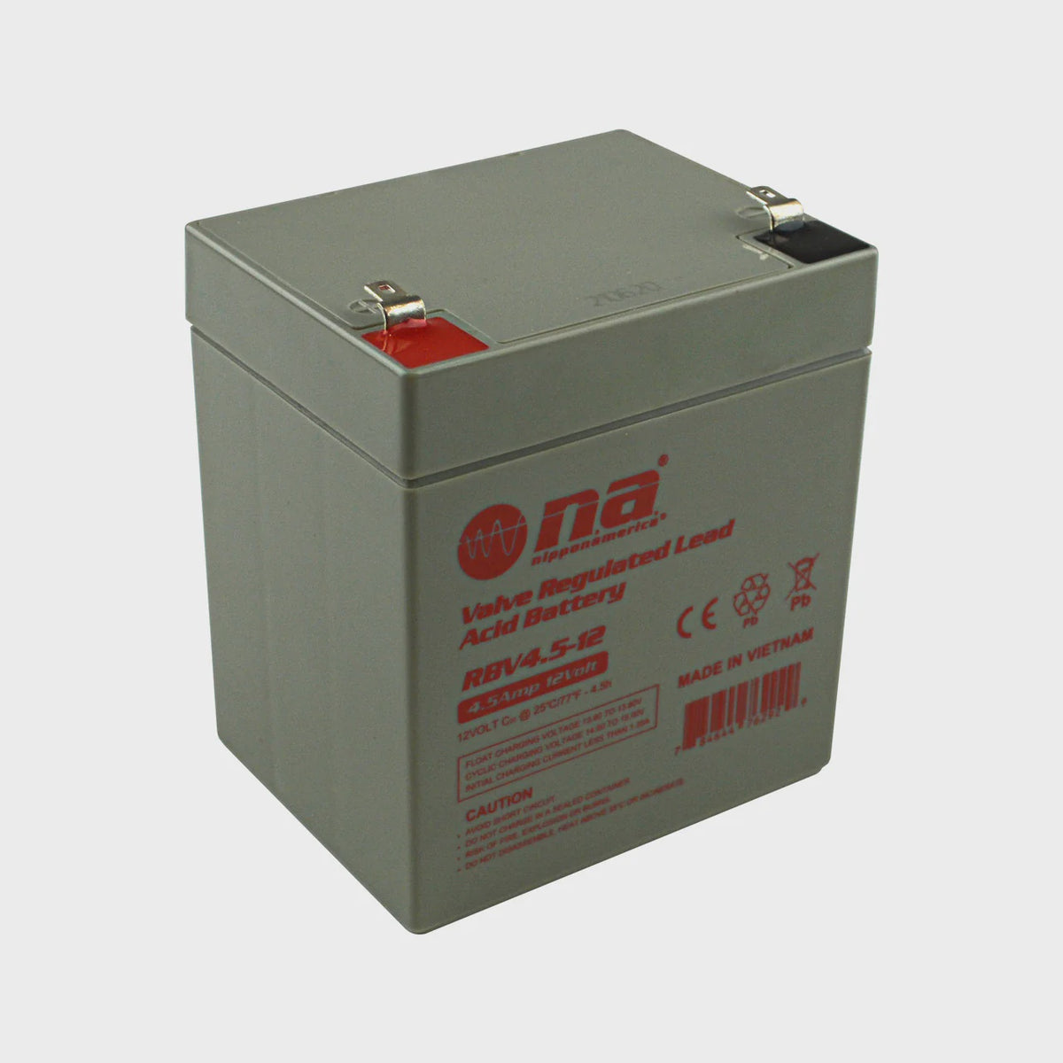 NIPPON AMERICA Battery Rechargeable 12V RBV4.5-12