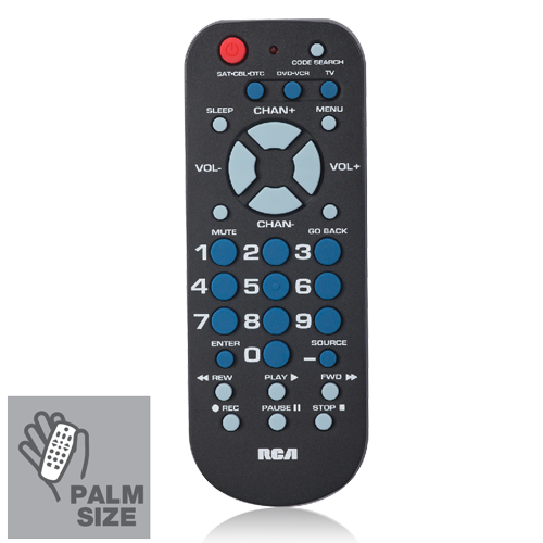 RCA Remote LRCR503BR 3IN1 Universal