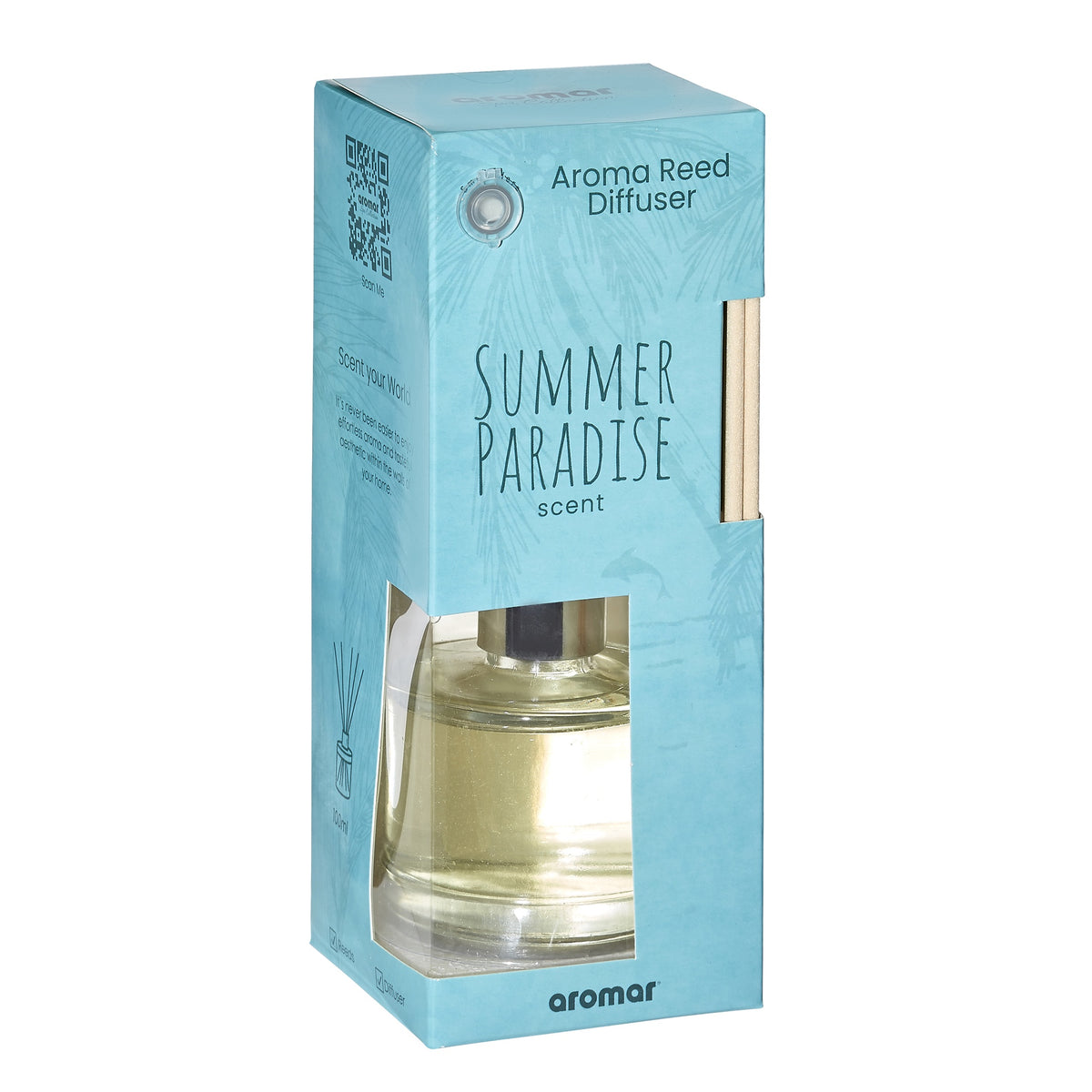 AROMAR Reed Diffuser Summer Paradise Scent 100ML RD0003