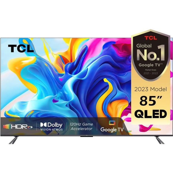 TCL Television 85" 85C645 Smart LED 4K Google TV