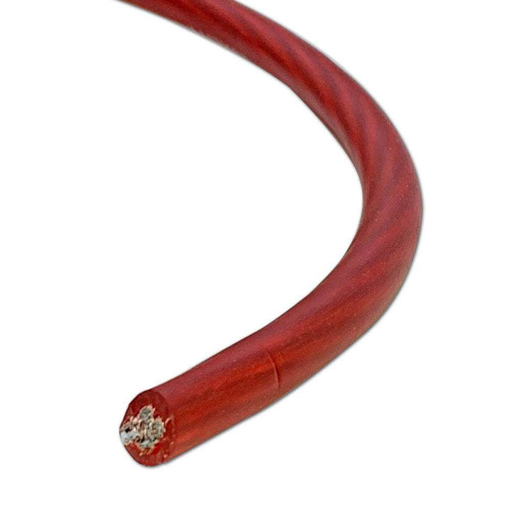 AUDIO PIPE Power Cable Car 4G PS-4-250 Yds Red Sold Per Yard